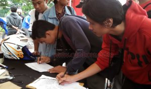 maung registrasi test ride new cbr150r karawang