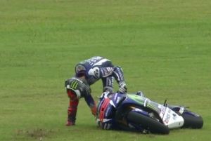 jorge lorenzo crash argentina motogp 2016