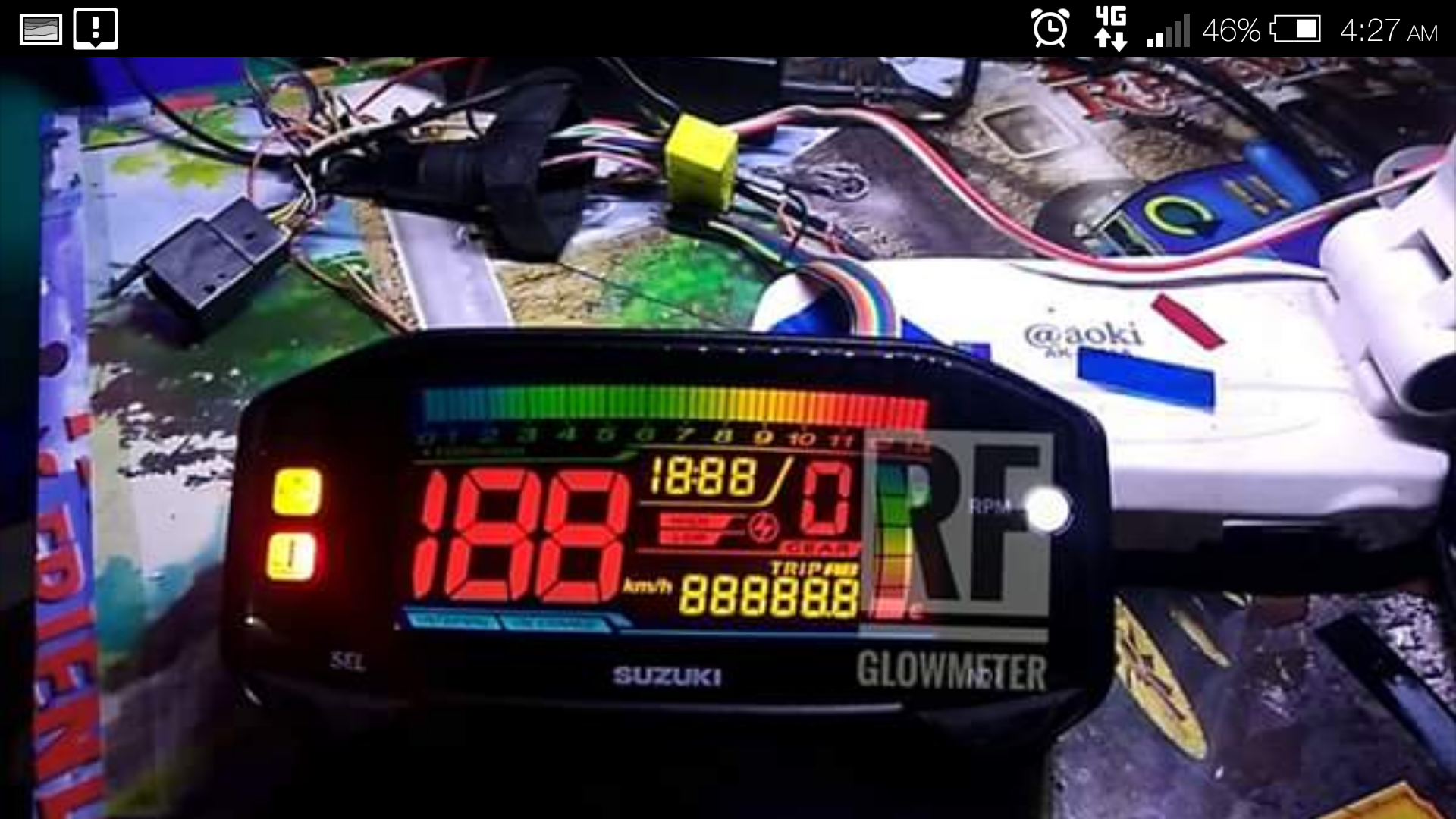 Modifikasi Speedometer GSXR150 Glowmeter Bikin Beda O To BORN